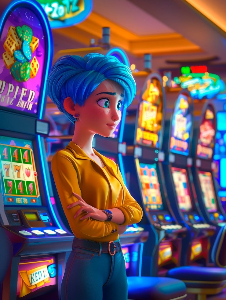 Antarmuka permainan Hip Hop Panda di platform 56 2d menampilkan gulungan slot dengan karakter panda